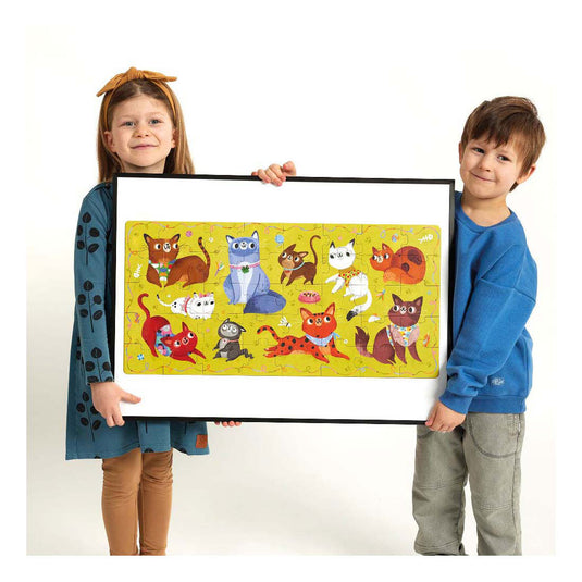 Banana panda - ik hou van katten puzzel - 60st.