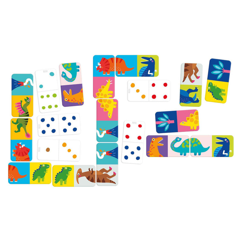 Load image into Gallery viewer, Banana panda - laten we dino domino spelen
