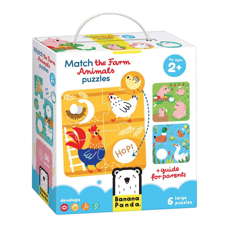 Load image into Gallery viewer, Banana panda - zoek dezelfde boerderijdieren
