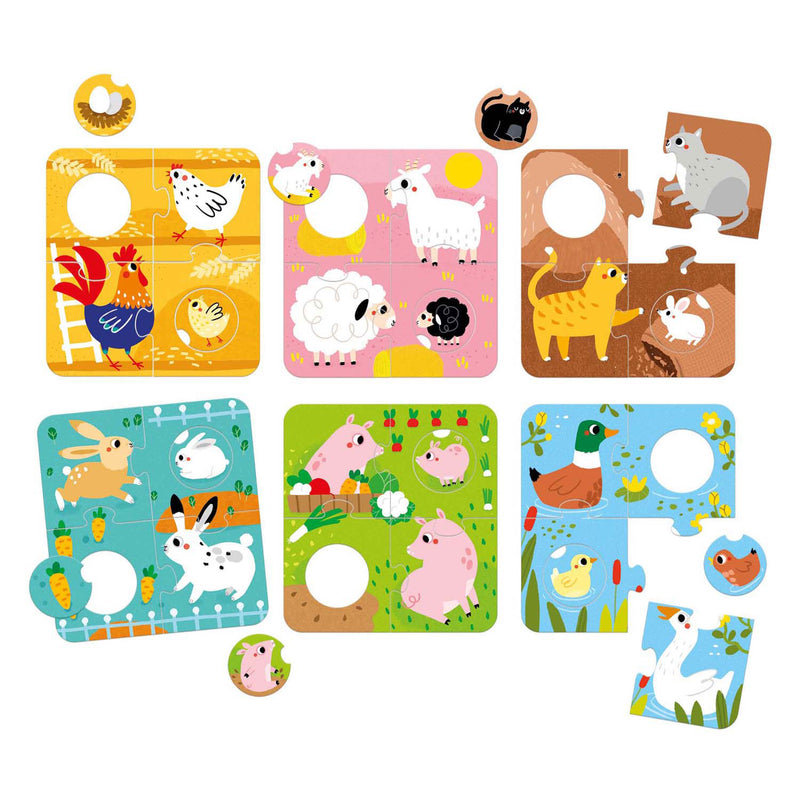 Load image into Gallery viewer, Banana panda - zoek dezelfde boerderijdieren
