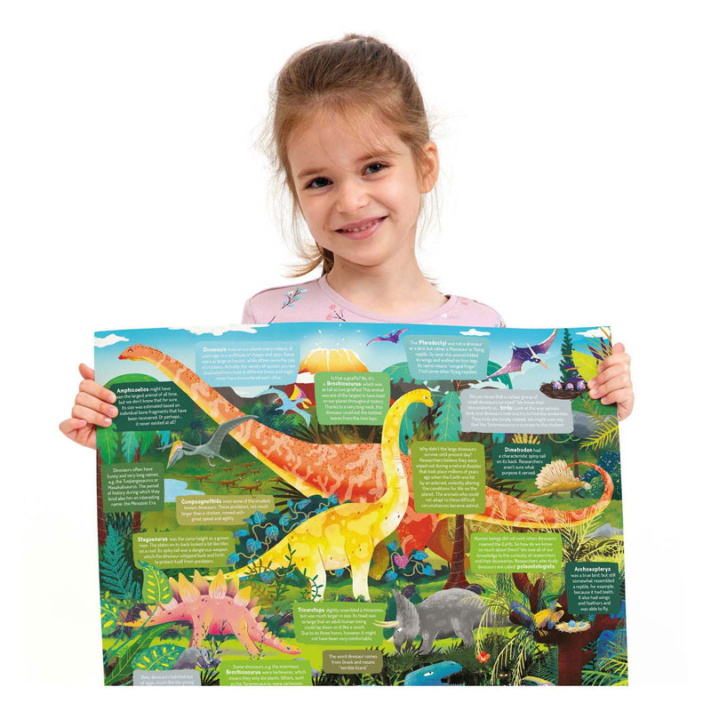 Load image into Gallery viewer, Banana panda zoek en kijk puzzel dinosaurus 4+.
