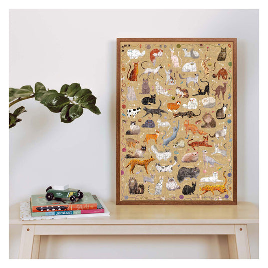 Banana panda - puzzlove katten - 500st.