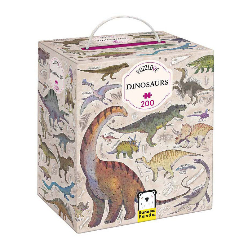 Load image into Gallery viewer, Banana panda - puzzlove dinosaurussen - 200st.
