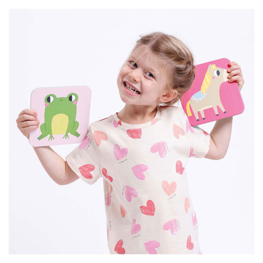 Banana panda - grote memory spel boerderijdieren - 24st. xxl