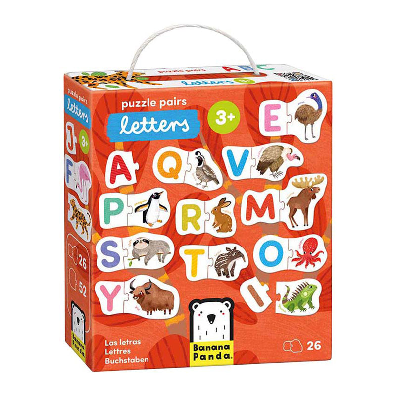 Afbeelding laden in galerijviewer, Banana panda - puzzel letters - 26dlg.

