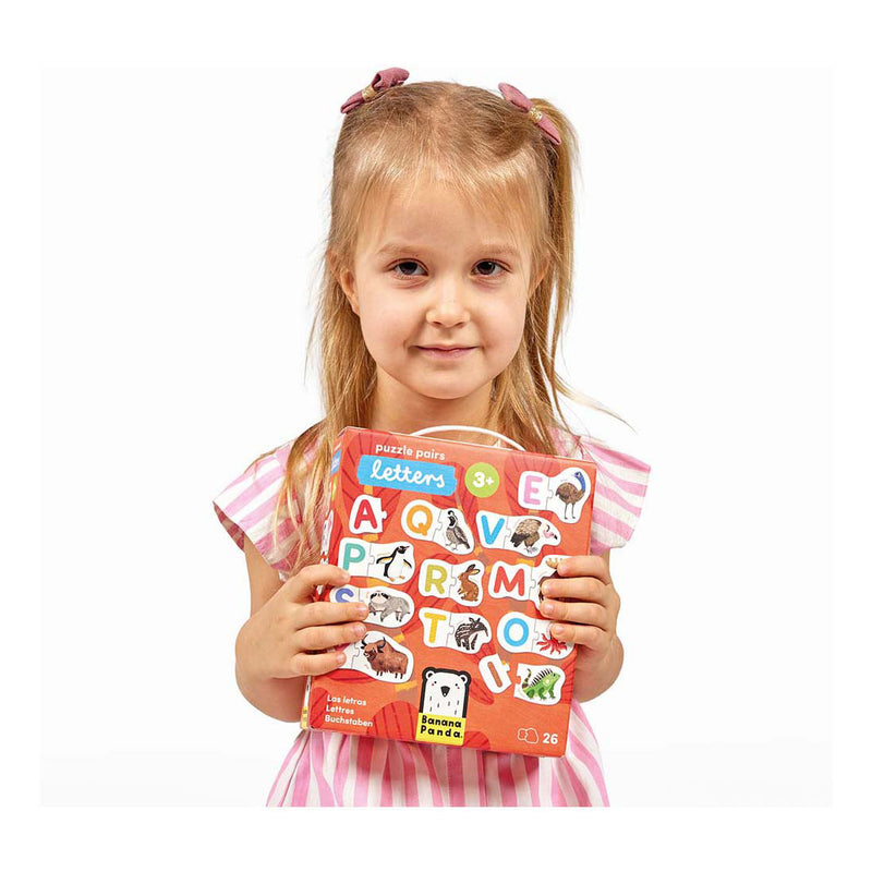 Afbeelding laden in galerijviewer, Banana panda - puzzel letters - 26dlg.
