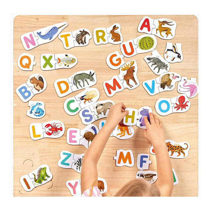 Afbeelding laden in galerijviewer, Banana panda - puzzel letters - 26dlg.

