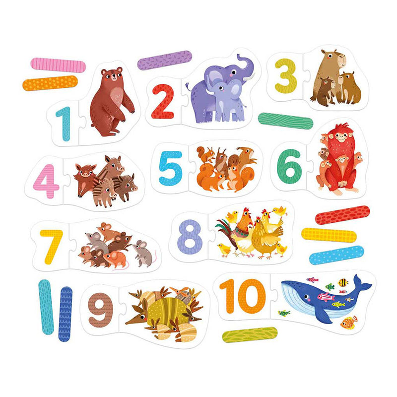 Afbeelding laden in galerijviewer, Banana panda - puzzel nummers - 20dlg.
