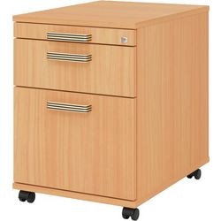 Bach mobiel ladeblok met hangmappenlade 42,8 x 56 x 59 cm beuken