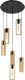 Eglo littleton hanglamp - e27 - ø 50 cm - hout - zwart bruin - fsc hout