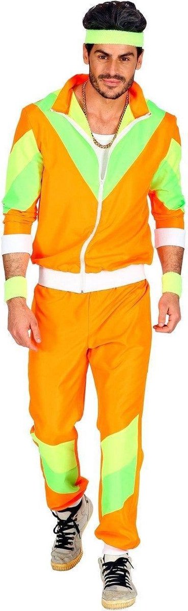 Finidi trainingspak oranje jaren 80