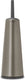 Brabantia toiletborstel en houder platinum dia.12x42cm