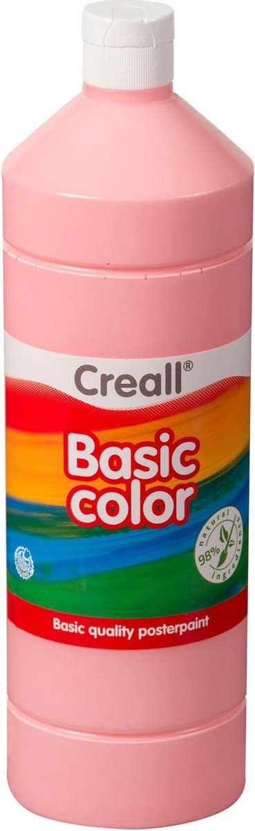 Creall basiskleur posterverf roze - uni