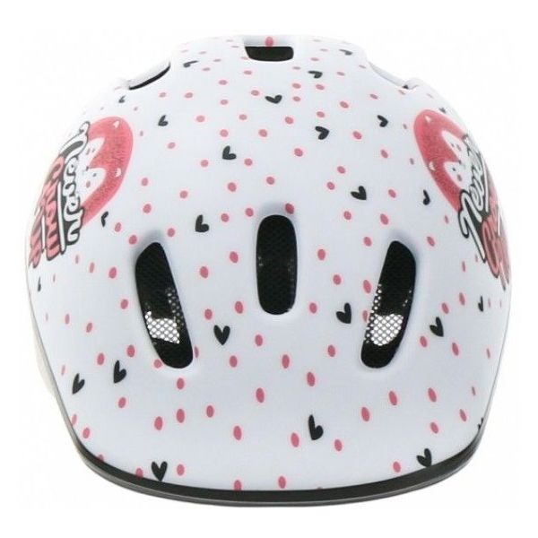 Load image into Gallery viewer, Polisport kinderhelm Hoggy. maat: XXS (44 48 cm), kleur: wit roze mat
