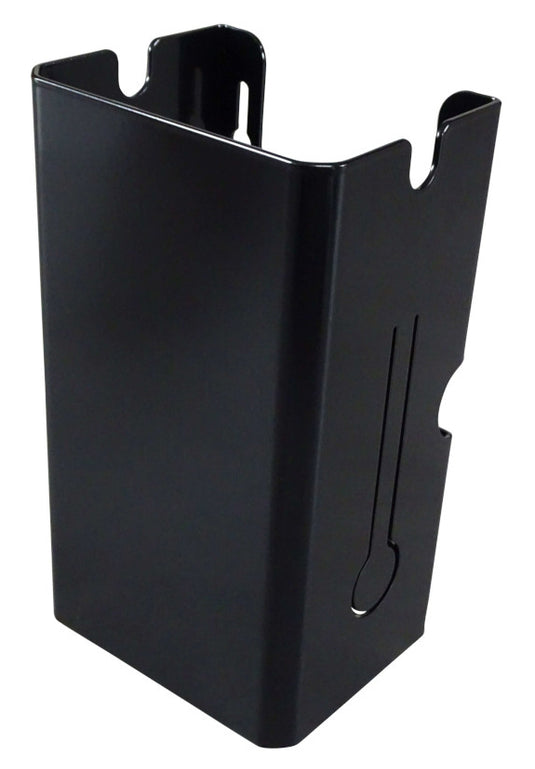 Laadhouder universele uit metaal - maat l - zwart