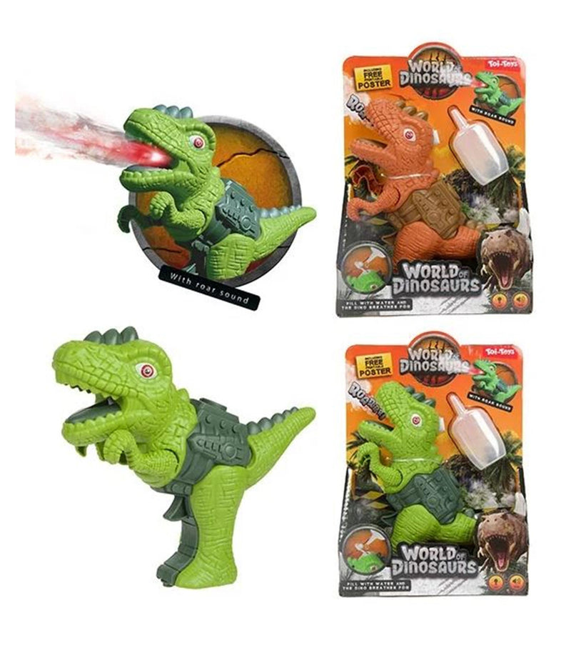 Load image into Gallery viewer, World of dinosaurs dinopistool met spray en licht en geluid
