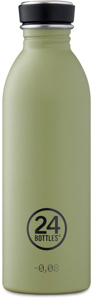24 bottles 24bottles drinkfles urban bottle stone sage - 500 ml