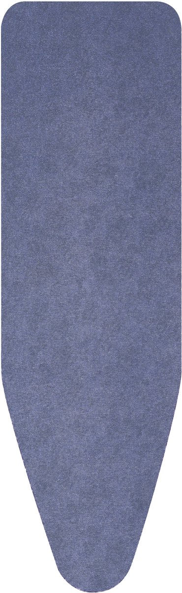 Brabantia strijkplankhoes b - 124 x 38 cm - complete set - denim blue
