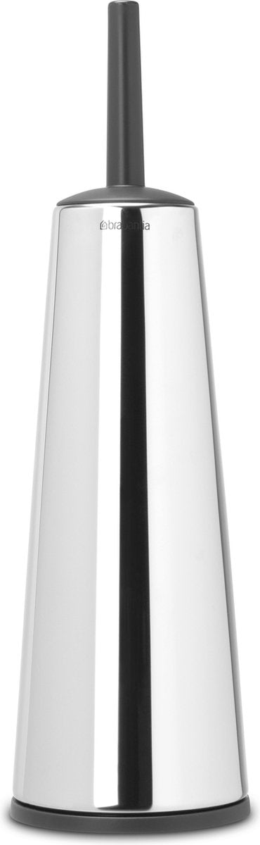 Brabantia renew wc borstel - met houder - vrijstaand - brilliant steel