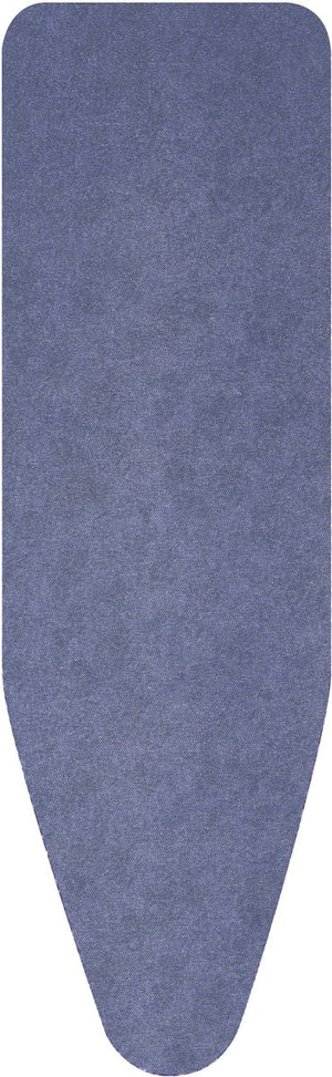 Brabantia strijkplankhoes b - 124 x 38 cm - complete set - denim blue