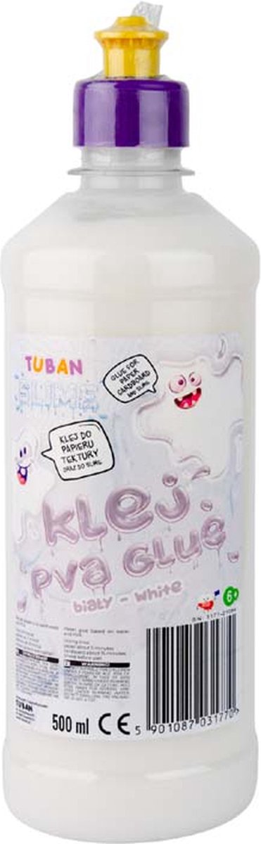 Tuban - pva lijm voor slijm - wit 500 ml