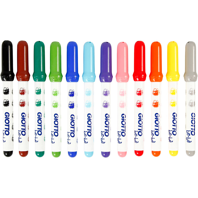 Load image into Gallery viewer, Https: www.cchobby.nl stiften-d-5-mm-lijndikte-1-3-mm-diverse-kleuren-12-stuk-1-doos
