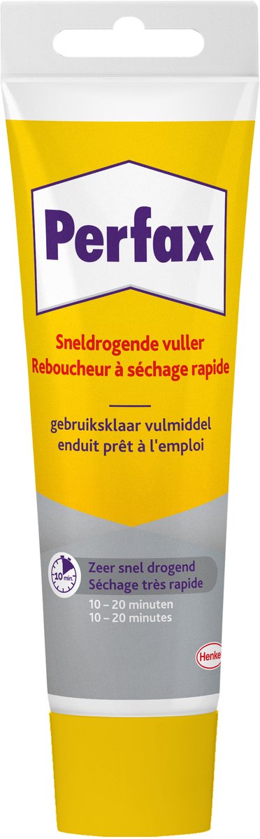 Afbeelding laden in galerijviewer, Perfax instant muurvuller 300gr muurvuller | muur plafond vuller wit | overschilderbare muurvuller | instant muur reparatiemiddelen.
