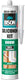 Bison siliconenkit bouw grijs koker 300 ml blijvend elastisch, waterbestendig, alle bouwafdichtingen