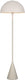 Trio alfie - vloerlamp - grijs warm - excl. 1x e27 4,9 w - niet dimbaar