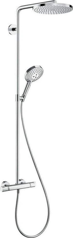 Hansgrohe raindance select s showerpipe 240 1jet powderrain met thermostaat chroom