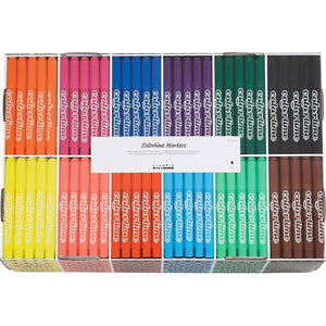 Colortime grootverpakking met 12x24 gekleurde jumbo stiften