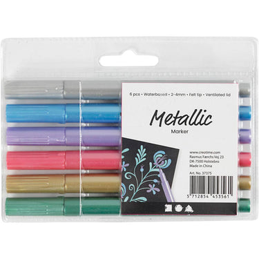 Https: www.cchobby.nl metallic-marker-lijndikte-2-4-mm-metallic-kleuren-6-stuk-1-doos