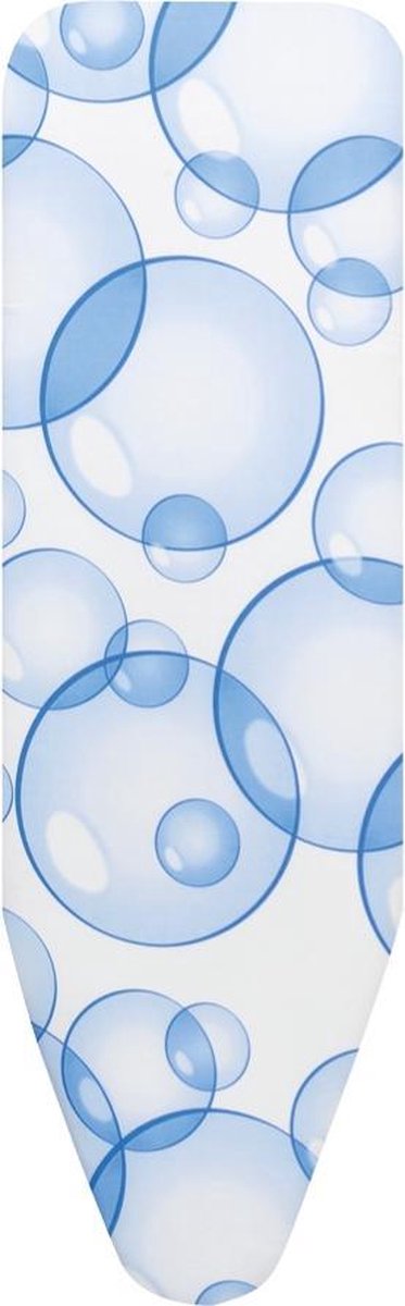 Brabantia perfect flow strijkplankhoes b - 124 x 38 cm - complete set - bubbles