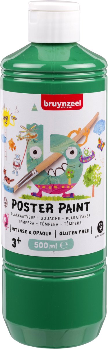 Bruynzeel plakkaatverf 500ml groen