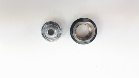 Axle cone Shimano locking nut unit