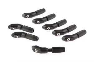 mounting mudguard rod 3.2 mm black 8 pieces