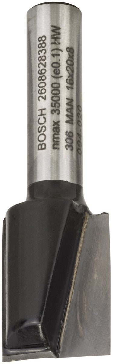 Bosch - vingerfrezen 8 mm, d1 16 mm, l 20 mm, g 51 mm