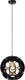Lucide hannelore - hanglamp - ø 30 cm - 1xe27 - zwart