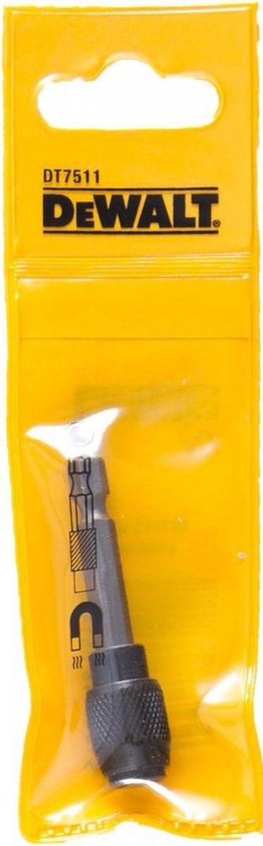 Dewalt accessoires snelwisselbithouder magnetisch - dt7511-qz