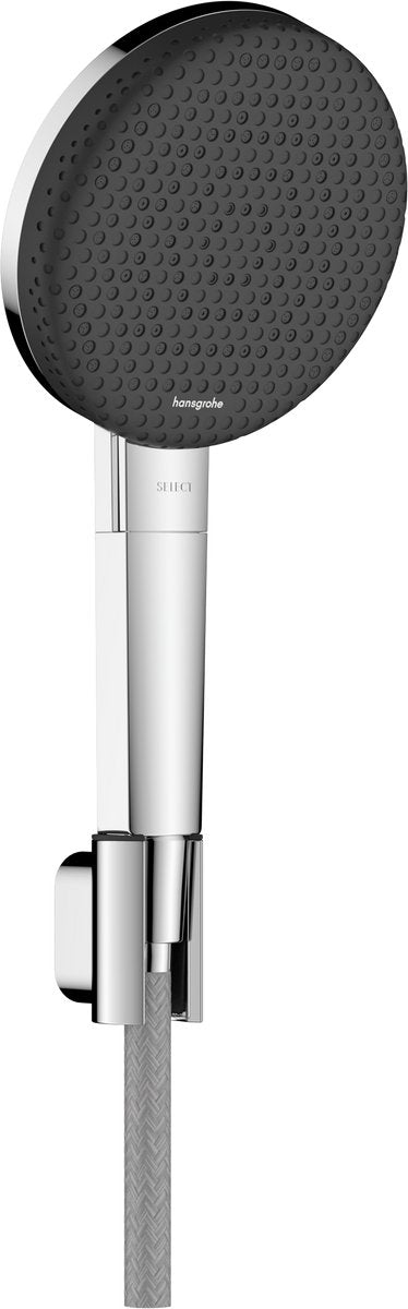 Hansgrohe raindance alive select s - doucheset - ecosmart waterbesparend - select-knop bediening - 125mm maat - 3 straalfuncties - chroom