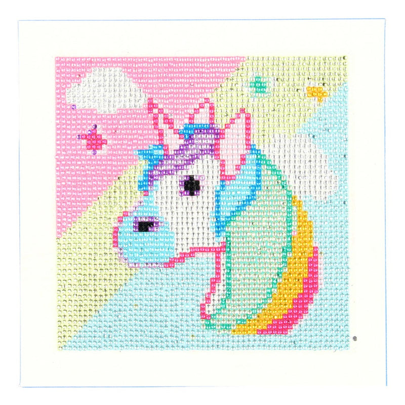 Load image into Gallery viewer, Sambro emoji diamond painting - unicorn
