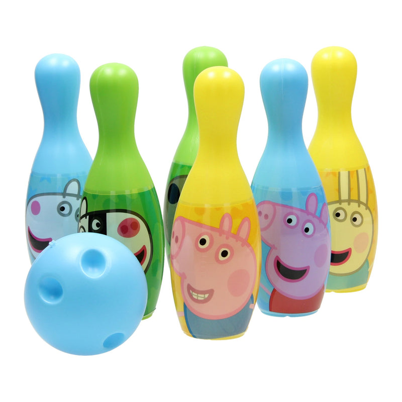 Load image into Gallery viewer, Sambro bowlingset peppa pig, 7dlg.
