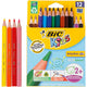 Bic https: www.cchobby.nl -evolution-kleurpotloden-l-14-cm-vulling-5-mm-diverse-kleuren-12-stuk-1-doos