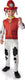 Rubies - paw patrol marshall verkleedkleding - maat 92 104