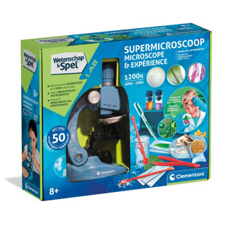 Load image into Gallery viewer, Clementoni wetenschap microscoop (nl)
