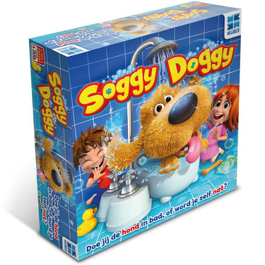 Megableu soggy doggy - grappig actiespel voor kinderen - kinderspel vanaf 4 jaar - 2 tot 4 spelers - dolle waterpret