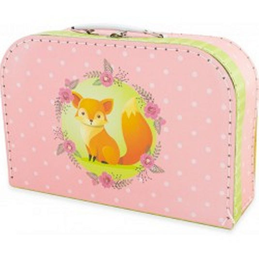 Simply for kids tinnen theeservice vos in koffer 15-delig