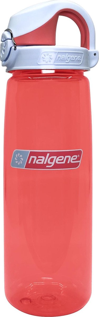 Nalgene - otf - drinkfles - waterfles - lekvrij - bidon - 650ml - bpa free - sustain - coral frost cap
