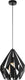 Eglo carlton 1 hanglamp - e27 - ø 31 cm - zwart