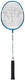 Carlton maxi-blade iso 4.3 - blauw wit - badmintonracket